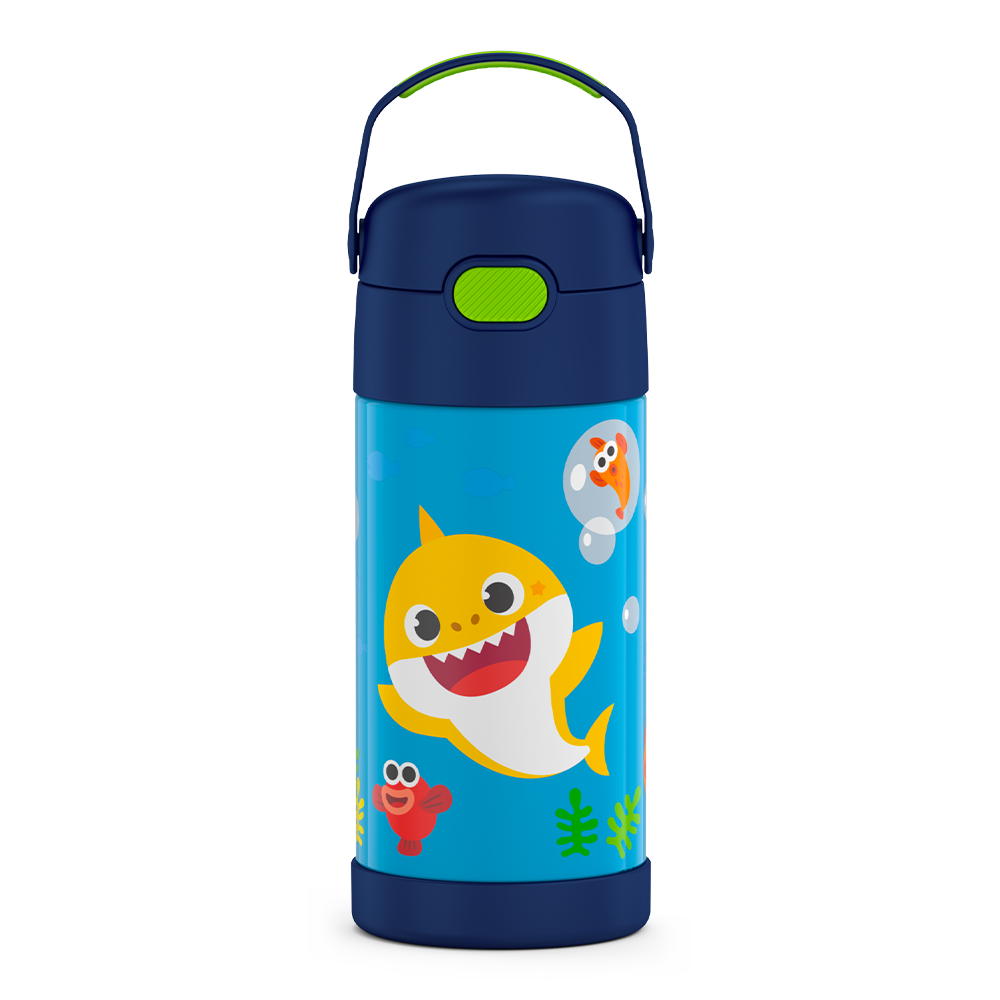12oz FUNTAINER? WATER BOTTLE BABY SHARK - Image 2