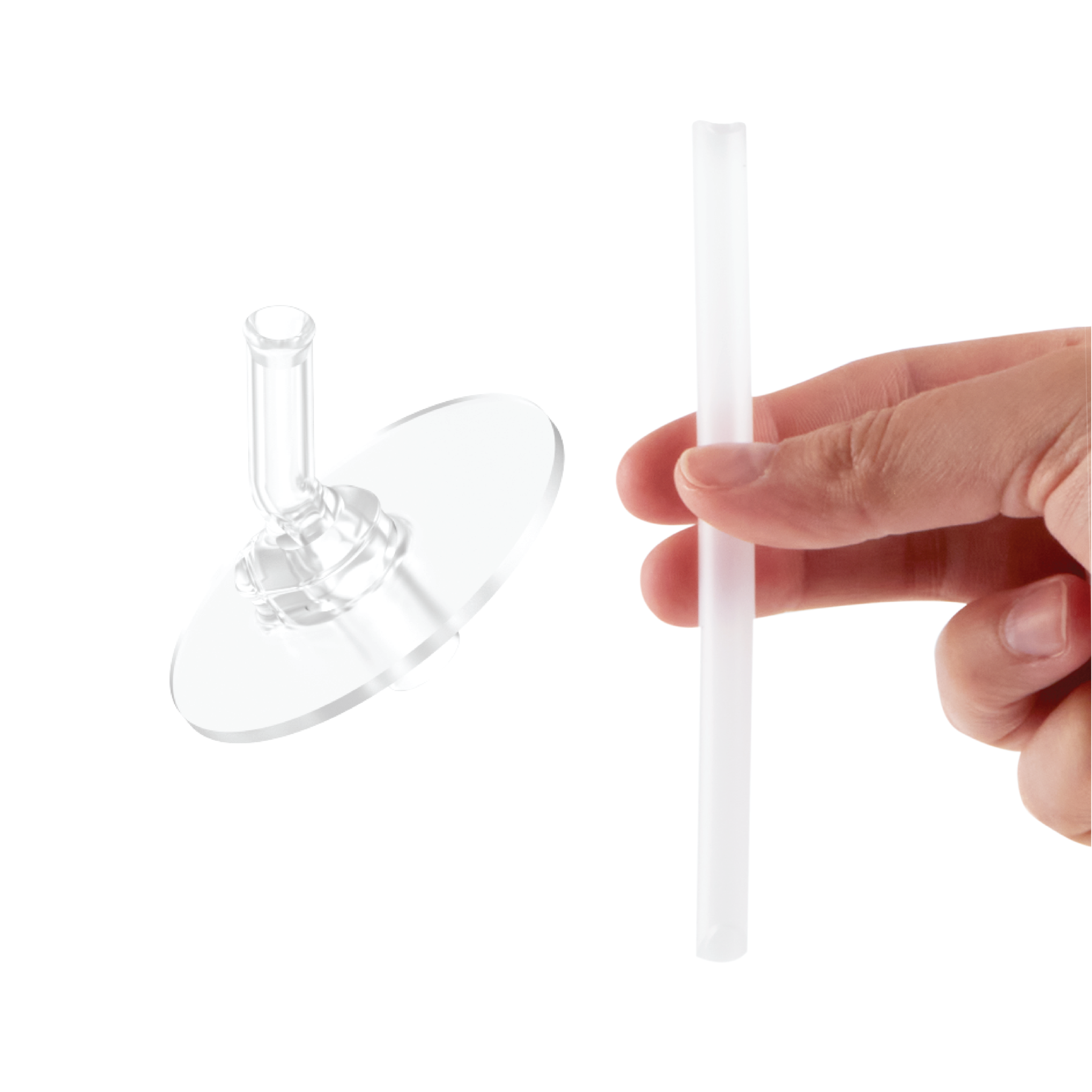 10oz THERMOS? KIDS BOTTLE REPLACEMENT STRAWS 2-PACK - Image 4