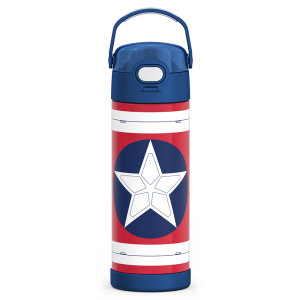 16oz FUNTAINER? WATER BOTTLE CAPTAIN AMERICA