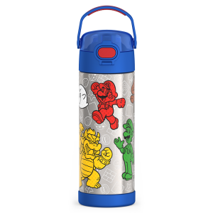 16oz FUNTAINER? WATER BOTTLE MARIO KART?