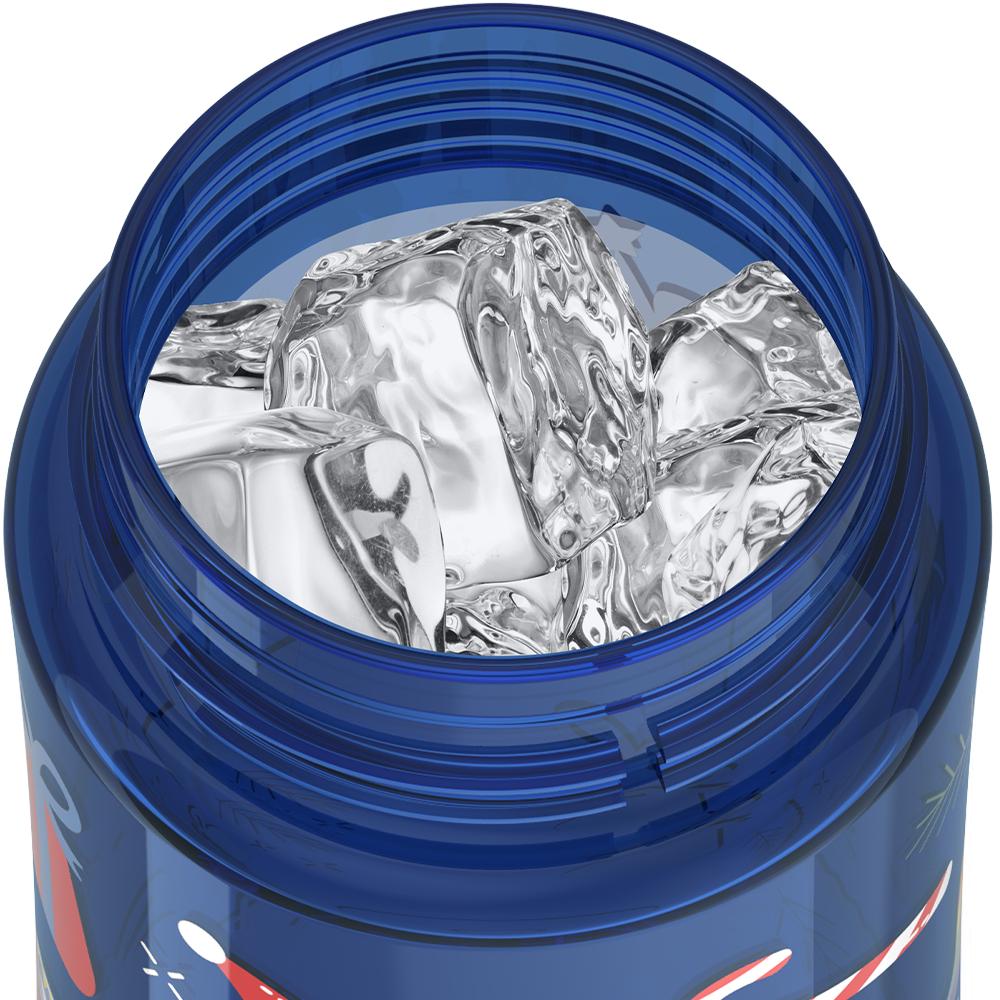 16oz THERMOS? KIDS PLASTIC WATER BOTTLE ANIMAL PRESENTS - Image 2