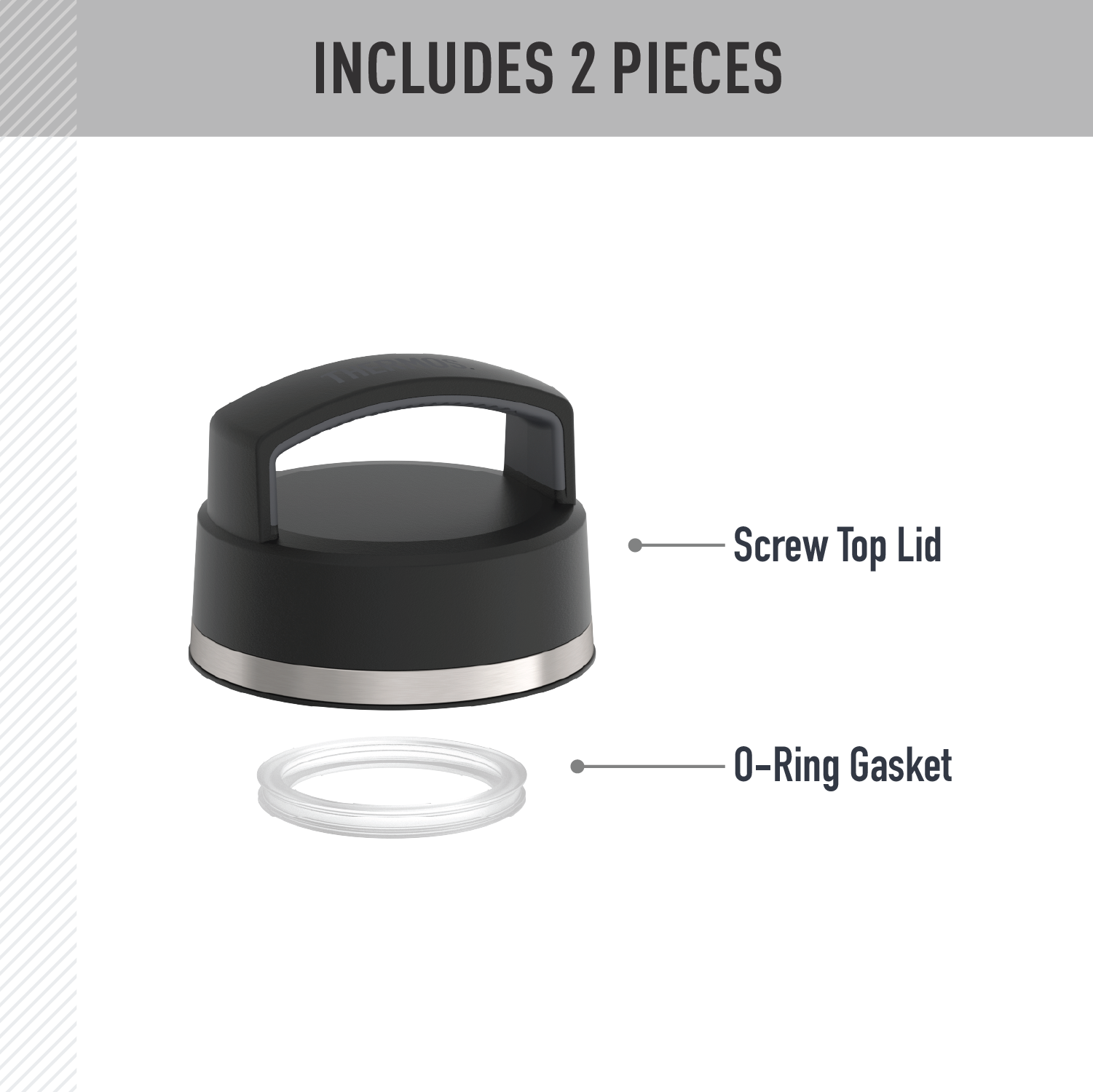 32oz ICON? BEVERAGE BOTTLE - REPLACEMENT LID - Image 2