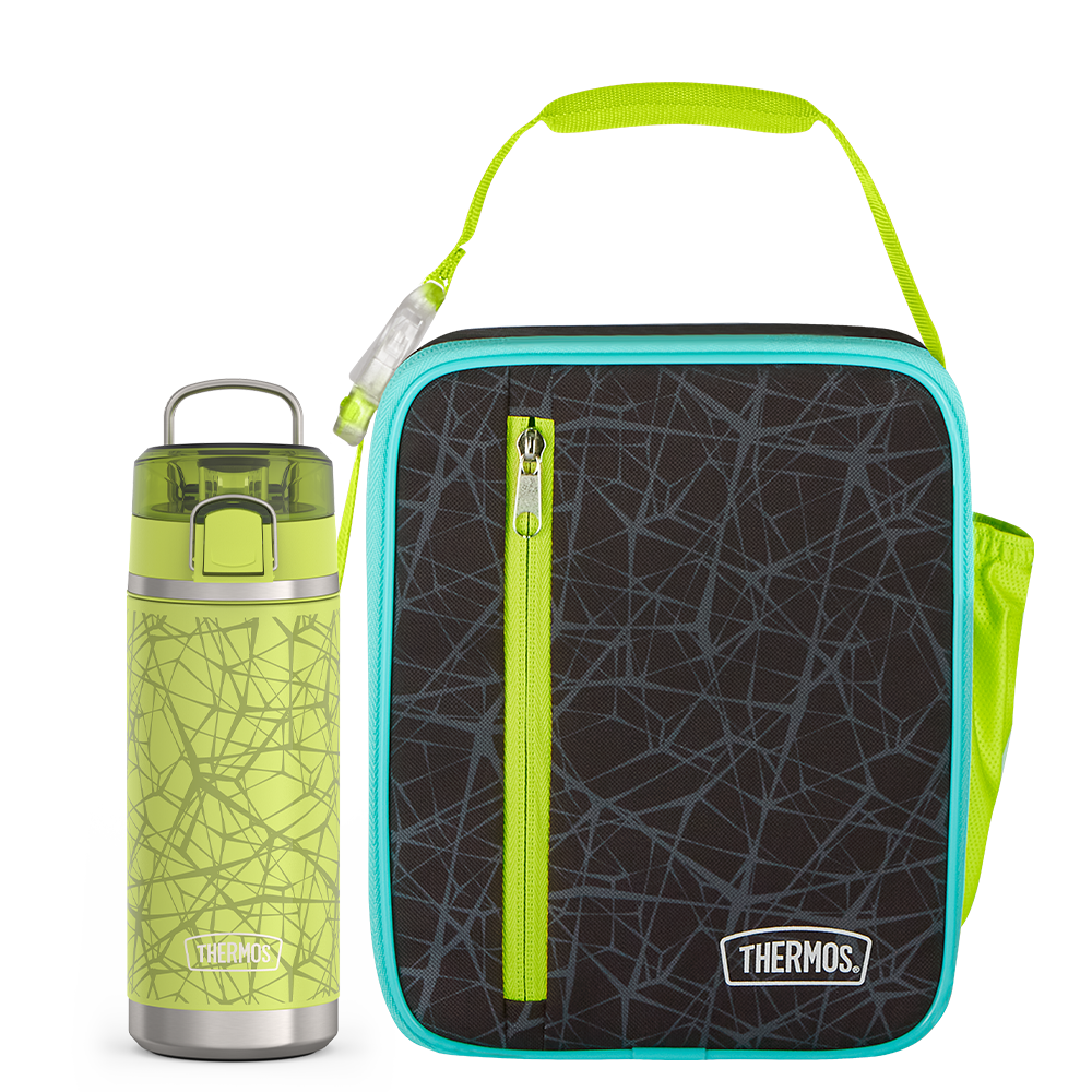 Sport Web Upright & 18oz Icon? Kids Water Bottle Bundle