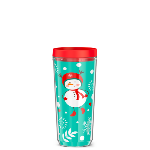 16oz DOUBLE WALL TUMBLER SNOWMAN