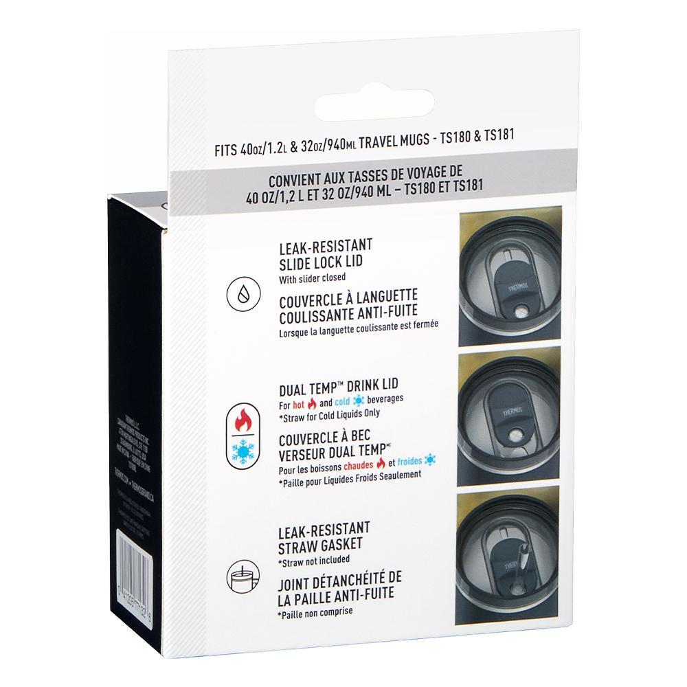 CUP HOLDER MUG REPLACEMENT LID - CLEAR - Image 3