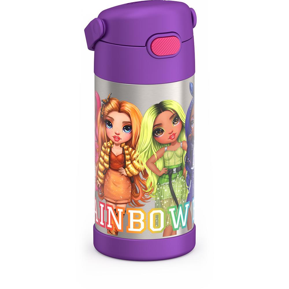 12oz FUNTAINER® WATER BOTTLE RAINBOW HIGH - Image 4