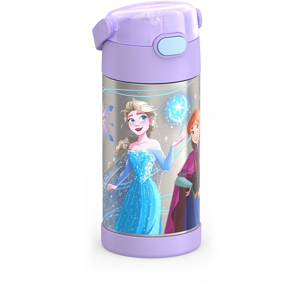 12oz FUNTAINER? WATER BOTTLE DISNEY FROZEN - Image 2
