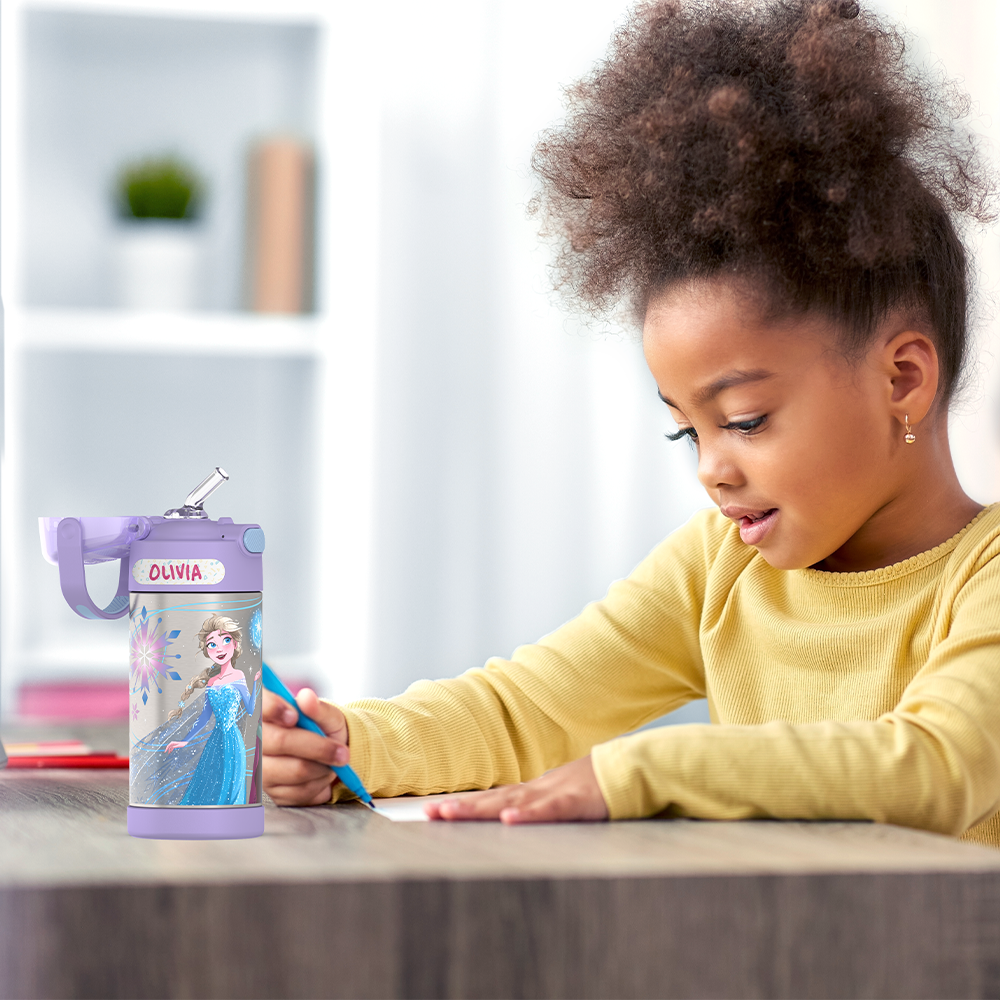 12oz FUNTAINER? WATER BOTTLE DISNEY FROZEN - Image 7