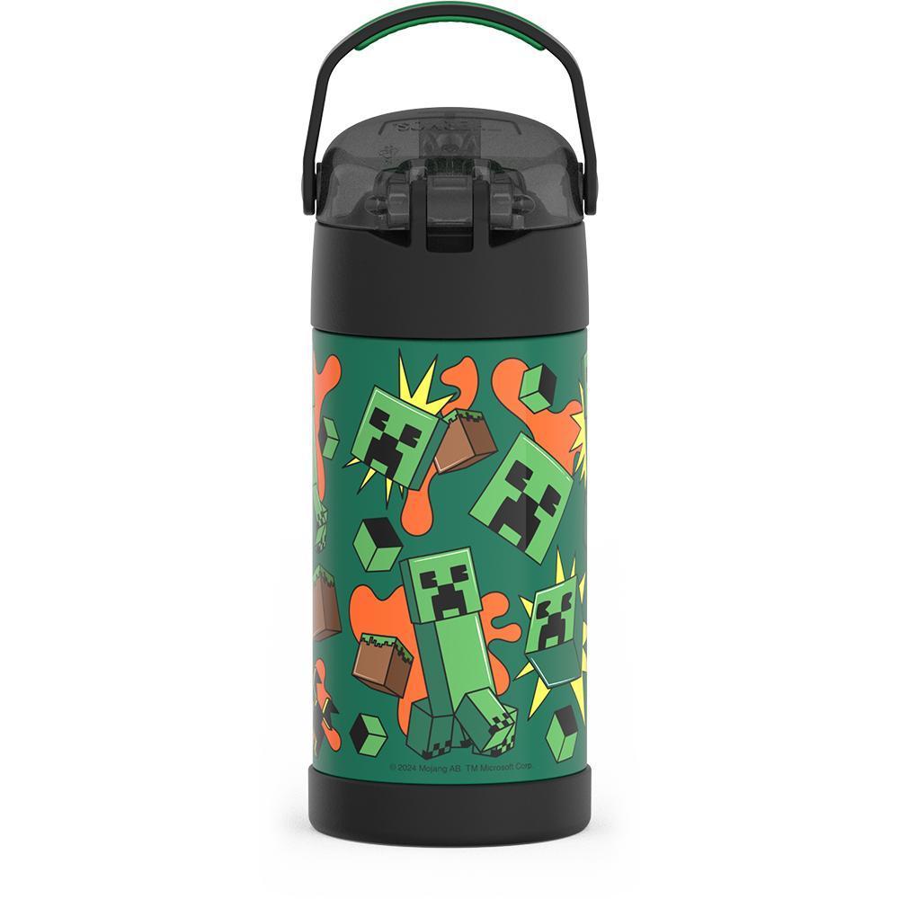 12oz FUNTAINER® WATER BOTTLE MINECRAFT - Image 4