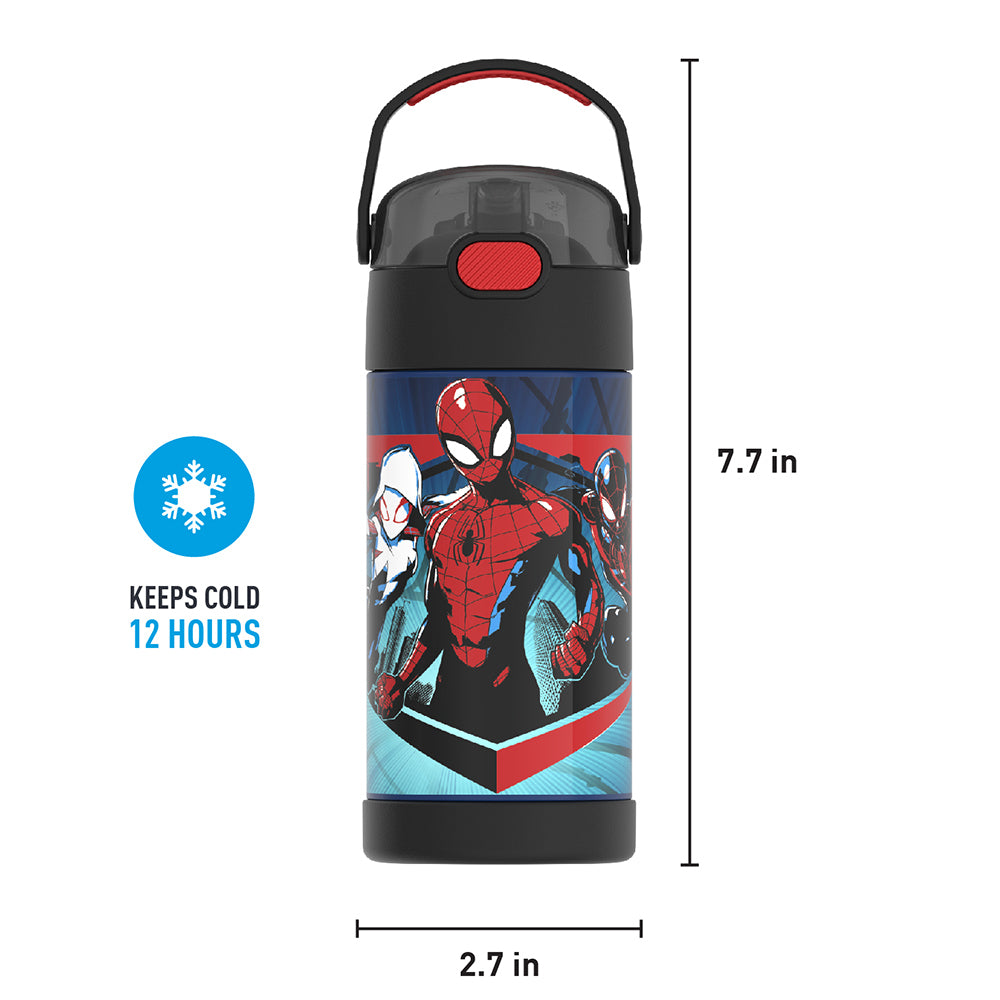12oz FUNTAINER? WATER BOTTLE SPIDER-MAN - Image 10