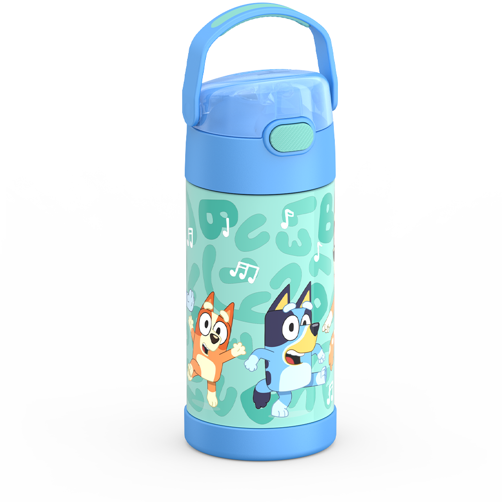 12oz FUNTAINER? WATER BOTTLE BLUEY - Image 5