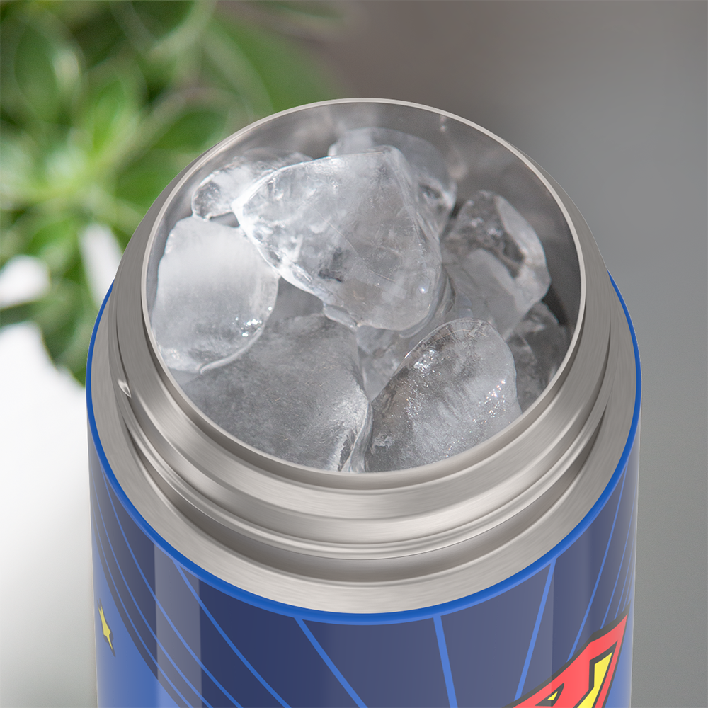 12oz FUNTAINER? WATER BOTTLE SUPERMAN - Image 6